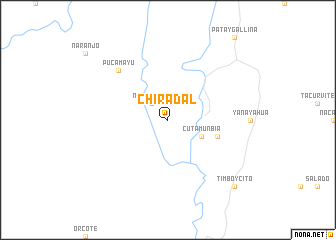 map of Chiradál