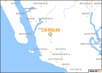 map of Chiradan