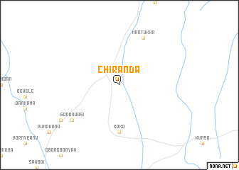 map of Chiranda