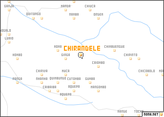 map of Chirandele