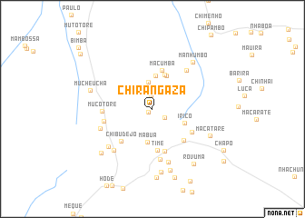 map of Chirangaza