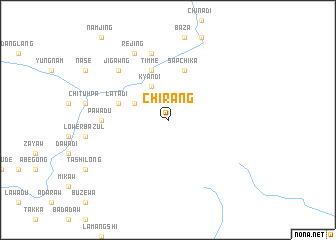 map of Chirang