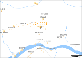 map of Chirape