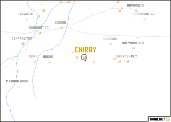 map of Chiray