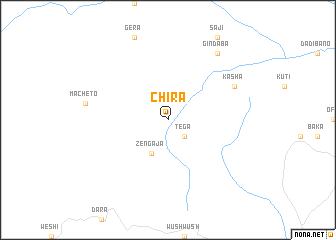 map of Chʼira