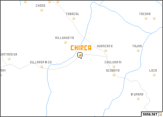 map of Chirca