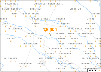 map of Chirca