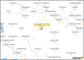 map of Chircuţa