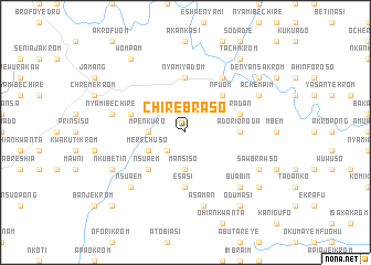 map of Chirebraso