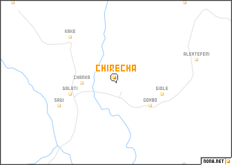 map of Chʼirēcha