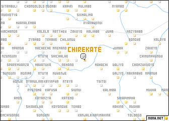 map of Chirekate