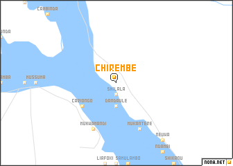 map of Chirembe
