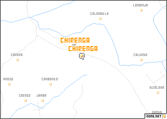 map of Chirenga