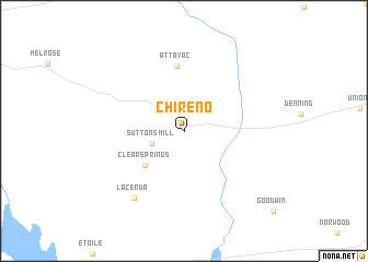 map of Chireno