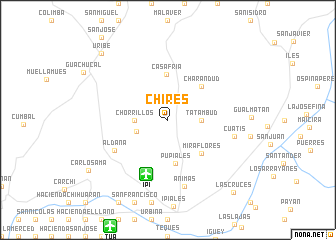 map of Chires