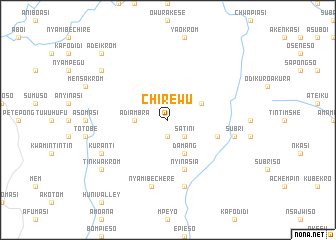 map of Chirewu