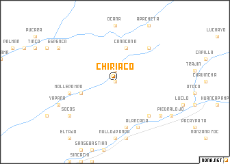 map of Chiriaco