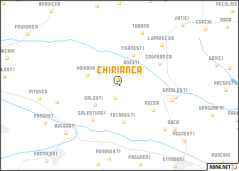 map of Chirianca