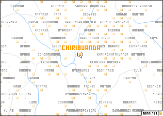 map of Chiribuanda