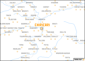 map of Chiricari