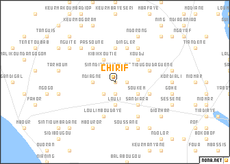 map of Chirif