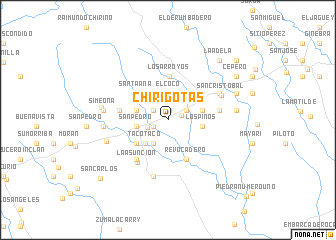 map of Chirigotas