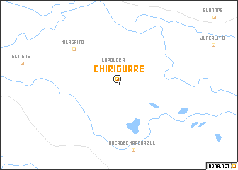map of Chiriguare