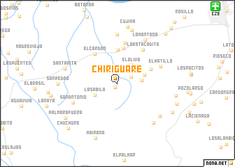 map of Chiriguare