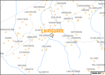 map of Chiriguare