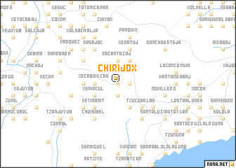 map of Chirijox