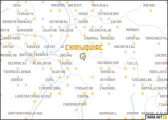 map of Chirijquiac