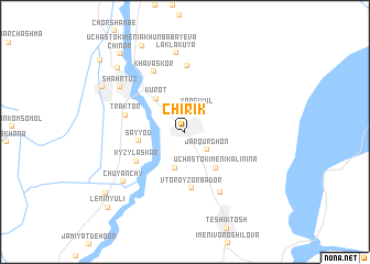 map of Chirik