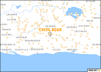 map of Chirilagua