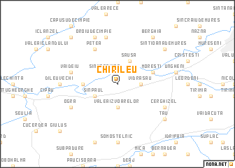 map of Chirileu