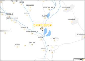 map of Chirilovca