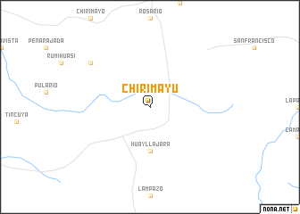 map of Chirimayu