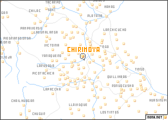 map of Chirimoya