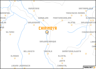 map of Chirimoya