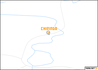 map of Chirinda
