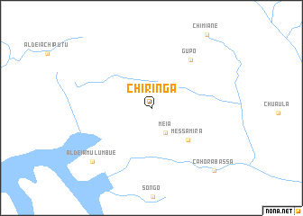 map of Chiringa