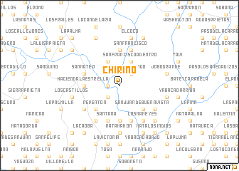 map of Chirino