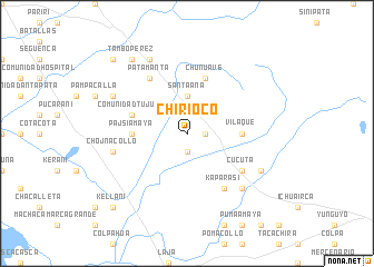 map of Chirioco