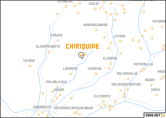 map of Chiriquipe