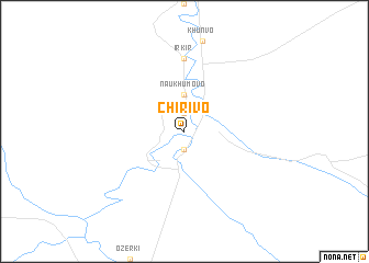 map of Chirivo