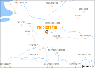 map of Chirixitzul