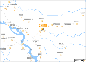 map of Chiri