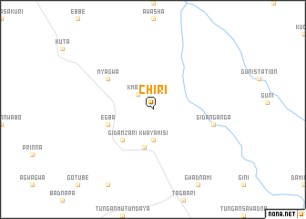 map of Chiri