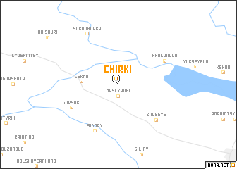 map of Chirki