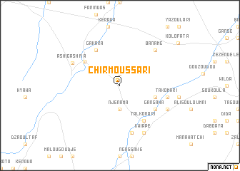 map of Chirmoussari