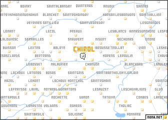 map of Chirol